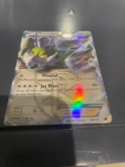 RARE pokemon Tornadus EX (Team Plasma) 98/116 Plasma Freeze Holo UNDERVALUED - Image 3