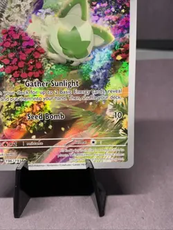 Pokemon TCG Sprigatito Illustration Rare Holo SV02: Paldea Evolved 196/193 NM/LP - Image 4