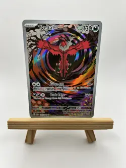 Yveltal 205/182 Paradox Rift Pokemon TCG English Illustration Rare - Image 1