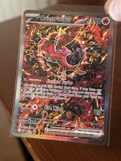 Pokemon Oricorio EX 024 Me Mega Evolution Promo Holo Basic 190HP Fire - Image 1