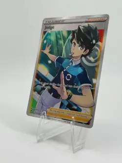 Pokemon Judge Ultra Rare SWSH Silver Tempest Trainer Gallery TG25/TG30 - Image 2