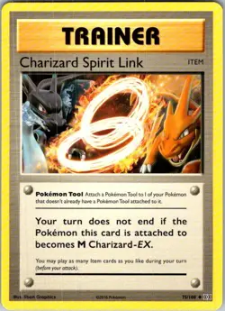Pokemon | XY - Evolutions | Charizard Spirit Link | 75/108 | Normal | NM - Image 1