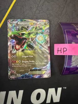 Rayquaza EX Black Star Promo XY73, Ultra Rare Promo 114 💎 HP 💎 - Image 1