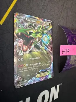Rayquaza EX Black Star Promo XY73, Ultra Rare Promo 114 💎 HP 💎 - Image 3