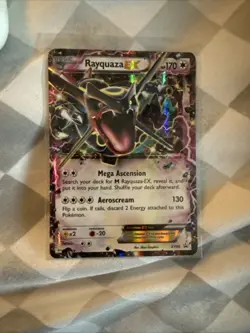 Pokemon TCG Rayquaza EX Deoxys Holo Rare XY69 Black Star Promo NM - Image 1