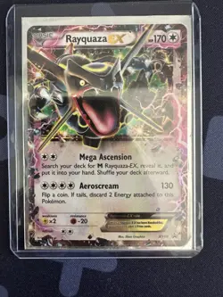 Pokemon TCG Rayquaza EX Deoxys Holo Rare XY69 Black Star Promo NM - Image 1