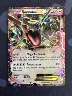 Pokemon TCG Rayquaza EX Deoxys Holo Rare XY69 Black Star Promo NM - Image 3