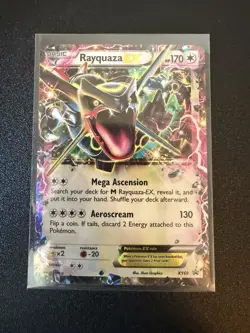 Rayquaza EX XY69 2015 Pokemon TCG Ultra Rare Black Star Promo - Image 1