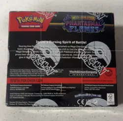 Pokemon TCG: Mega Evolution PHANTASMAL FLAMES Booster Box NEW/FACTORY SEALED - Image 4