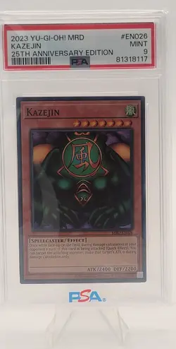 Kazejin MRD-EN026 Metal Raiders (25th Anniversary Edition) PSA 9 - Image 1