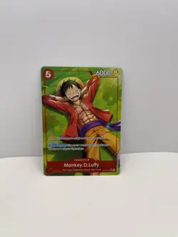 One Piece Card Game Monkey.D.Luffy ST21-014 Super Rare Parallel English Edition - Image 1