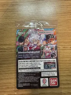 Bandai Namco One Piece Monkey.D.Luffy US college basketball Voyage promo card - Image 2