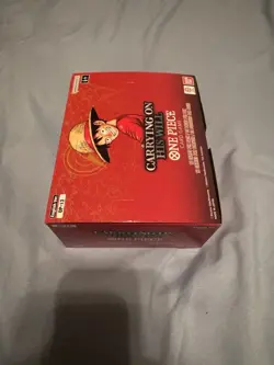 One Piece Carrying On His Will OP-13 English Booster Box Factory UNSEALED Bandai - Image 2
