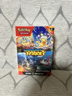 Surging Sparks Booster Bundle Pokemon TCG Scarlet and Violet Factory Sealed New - Image 1