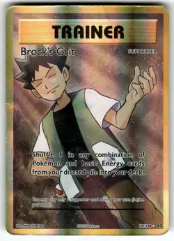 Brock's Grit (Full Art) 107/108 XY - Evolutions HP Pokemon Card TCG - Image 1