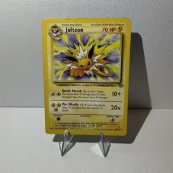Pokemon Jolteon 20/64 Jungle Rare 70 HP Regular WOTC Card - Image 1