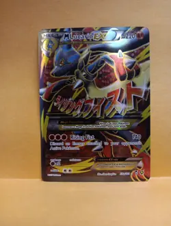 Pokemon M Lucario EX Mega Alternate Art Promo Holo 055A/111 TCG Card NM FAST SHI - Image 2