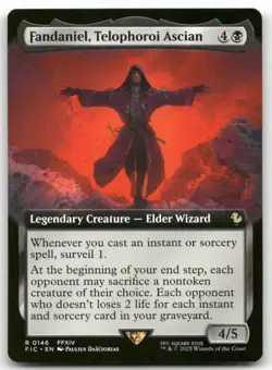 Fandaniel, Telophoroi Ascian (Extended Art) 146 MTG Commander: FINAL FANTASY R N - Image 1