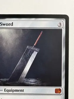 Buster Sword 255 - MTG Final Fantasy - Mythic Rare Equipment +3/+2 FF7 FFVII - Image 3