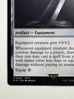 Buster Sword 255 - MTG Final Fantasy - Mythic Rare Equipment +3/+2 FF7 FFVII - Image 5