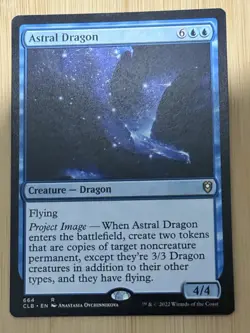 MTG Astral Dragon Commander Legends: Battle for Baldur's Gate #664 - Image 1