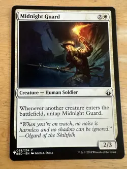 1x Midnight Guard MTG Mystery Booster NM Magic Regular - Image 1