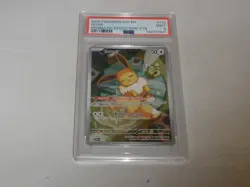 2025 Pokemon SVP EN Prismatic Evolutions ETB #173 Eevee PSA 9 MINT - Image 1
