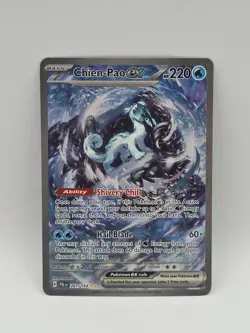 Pokemon TCG Chien-Pao EX 261/193 Sv02 Paldea Evolved Holo Special Illustration - Image 1