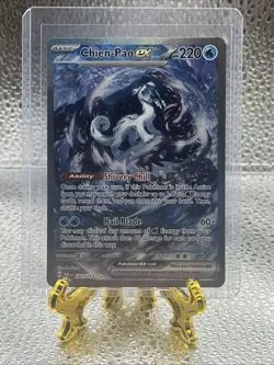 Pokemon TCG Chien-Pao EX 261/193 Sv02 Paldea Evolved Holo Special Illustration - Image 1