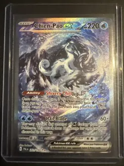 Pokemon TCG Chien-Pao EX 261/193 Sv02 Paldea Evolved Holo Special Illustration - Image 2