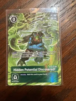 Hidden Potential Discovered! (Alternate Art) BT3-103 U Digimon Card Game - Image 1
