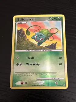 Pokemon Bulbasaur LV. 13 Reverse Holo Card #93/147 Supreme Victors - Image 1