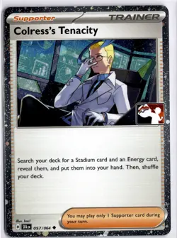 Colress's Tenacity - Uncommon Prize Pack Series Cards 057/064 NM - Image 1