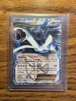 Pokemon TCG Lugia EX Team Plasma Promo Holo BW83 Black & White 180HP Basic Card - Image 1