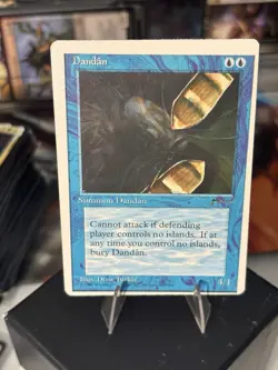 Dandan Chronicles Regular Blue Card with White Border OFF CENTER ERROR - Image 1