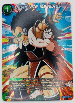 Desperate Measures DB1-040 History Of Son Goku | Dragon Ball Super Card | NM - Image 1