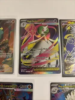 Pokemon Card Lot 5 English IR Mega evolution lucario gardevoir marshadow NM - Image 5