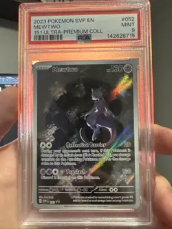 Mewtwo Promo Card 052 SV Scarlet & Violet Psa 9 - Image 1