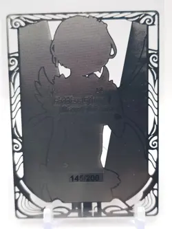 Goddess Story - Silver Metal Waifu Card - Rem - NUMBERED 145/200 - Image 2