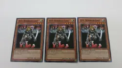 3x DECAYED COMMANDER MONSTER MFC-010 1ST EDITION COMMON YUGIOH NM - Image 1