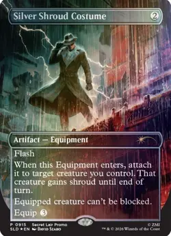 Secret Lair x Fallout: Silver Shroud Costume | Foil Edition | Presale - Image 1