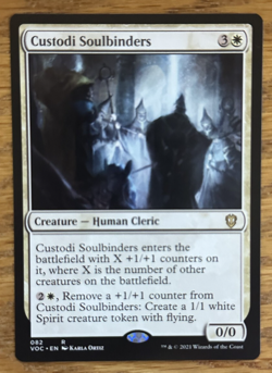 MTG Innistrad: Crimson Vow Commander, Custodi Soulbinders - Image 1