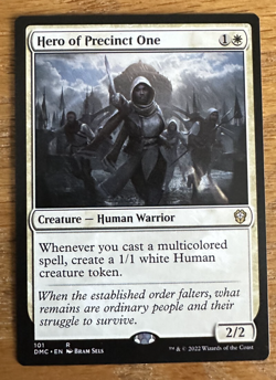 MTG Dominaria United Commander, Hero of Precinct One - Image 1
