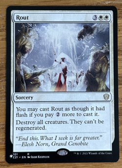 MTG Mystery Booster The List, Rout (Commander 2021) - Image 1