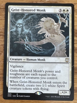 MTG Kaldheim Commander, Geist-Honored Monk - Image 1