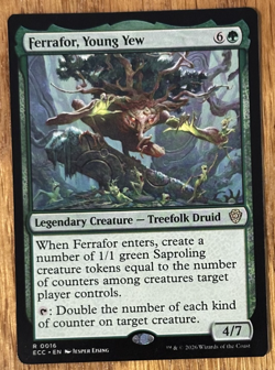 MTG: Lorwyn Eclipsed Commander, Ferrafor, Young Yew - Image 1