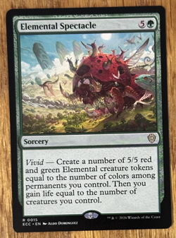 MTG: Lorwyn Eclipsed Commander, Elemental Spectacle - Image 1