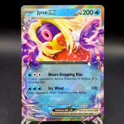 Jynx ex 124/165 Double Rare Scarlet & Violet 151 Pokemon TCG - Image 1