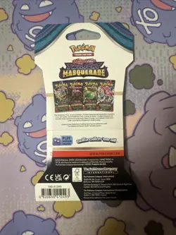 Pokemon Scarlet & Violet Twilight Masquerade Sleeved Booster Pack - Image 2