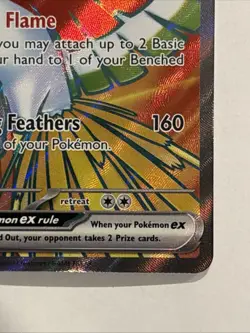 Ethan's Ho-Oh ex 209/182 Sv10: Destined Rivals Holo Pokemon TCG (NM) - Image 4